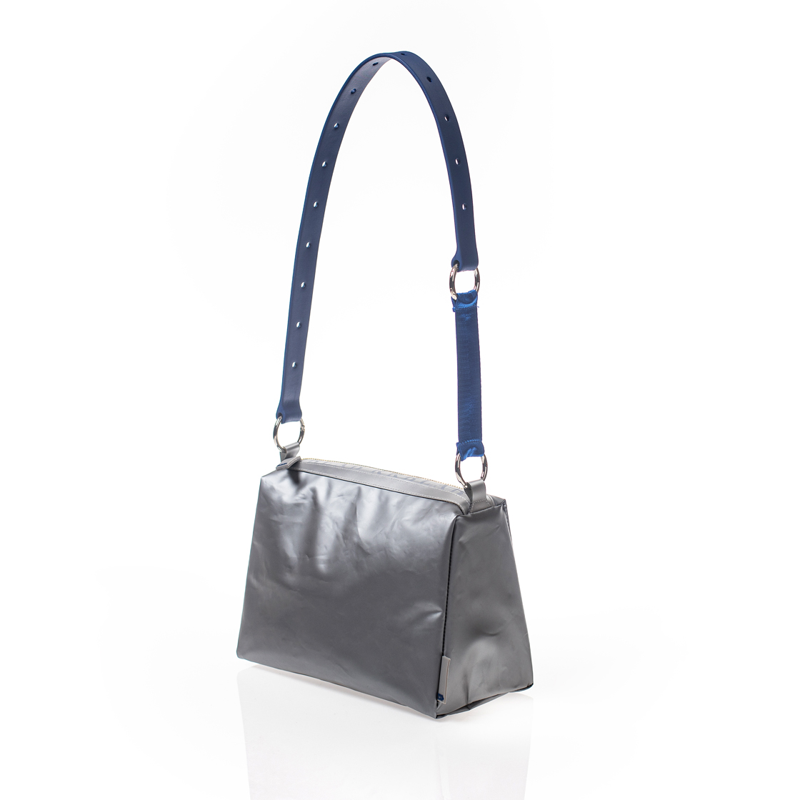 RRB LAB 멀팀 M 미디엄 숄더백 블루(RRB LAB Multim M Medium Shoulder Bag Blue) - 5
