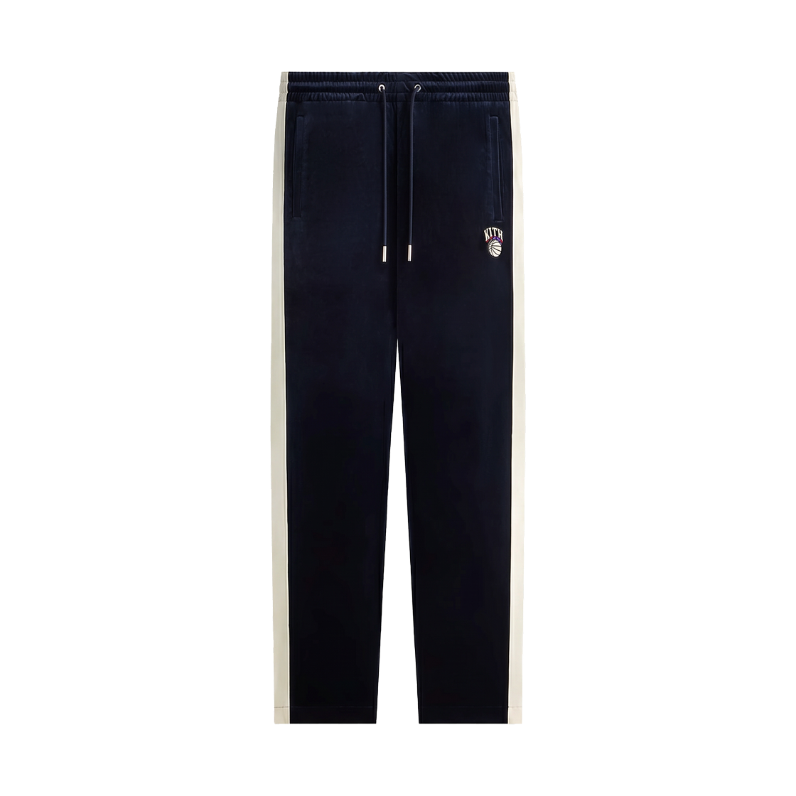키스 x 뉴욕 닉스 벨루어 트랙 팬츠 녹터널(Kith x New York Knicks Velour Track Pant Nocturnal)