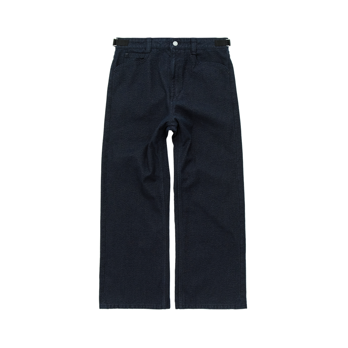 폴리테루 그레인드 데님 팬츠 (요시와 데님) 블루(Polyteru Grained Denim Pants (Yoshiwa Denim) Blue)