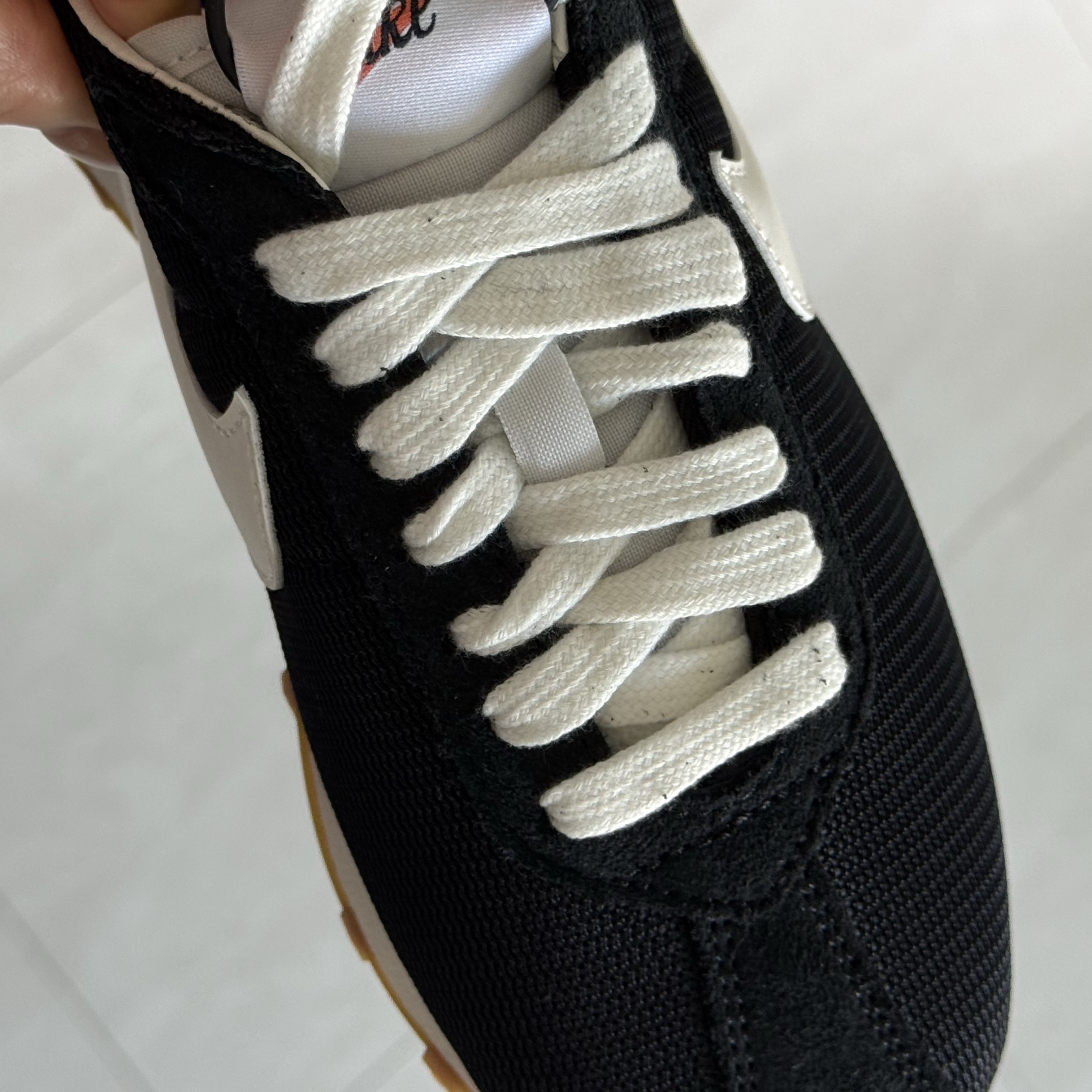(W) Nike LD-1000 Black Safety Orange 착용 스타일 - 4
