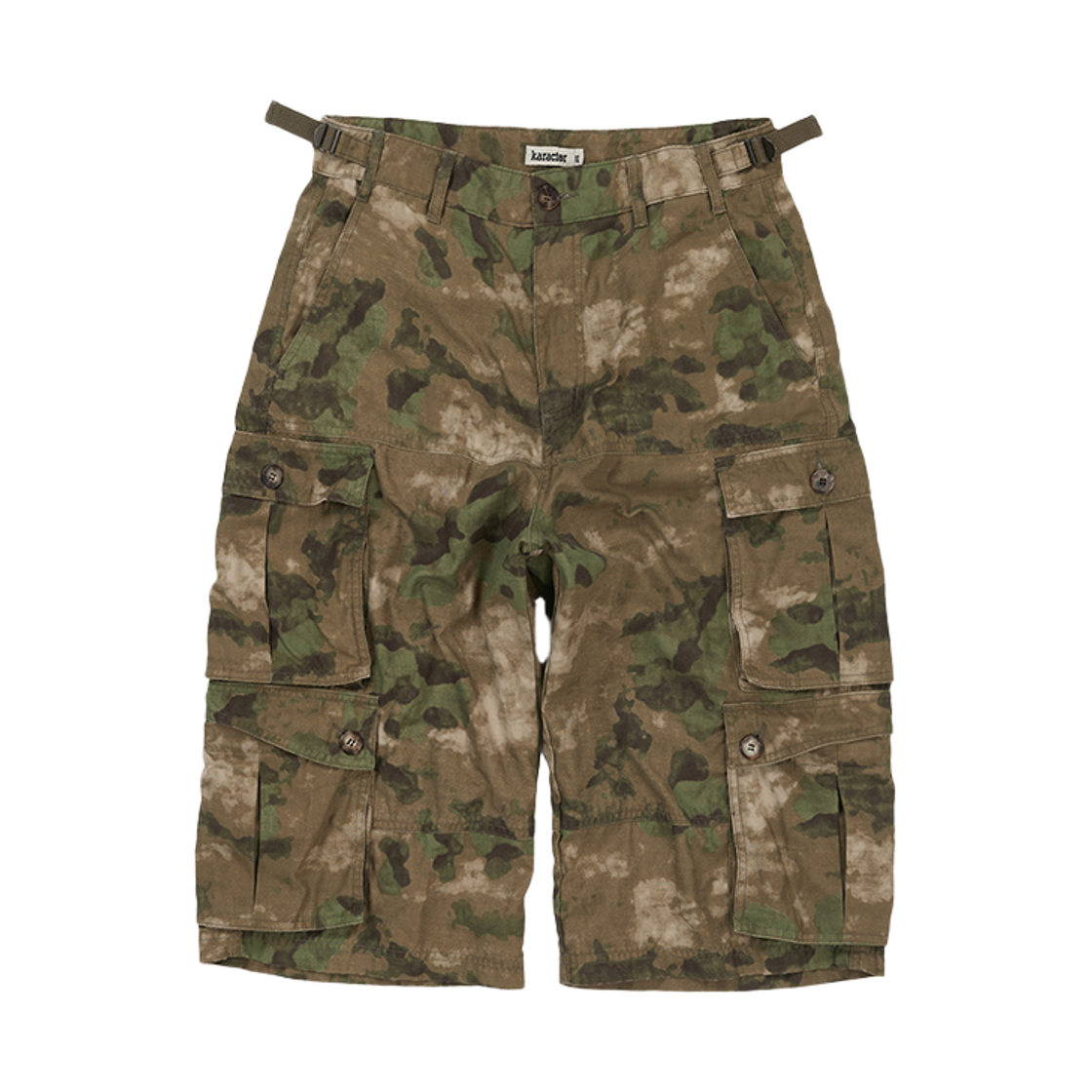 카락터 원더러 카고 버뮤다 팬츠 카모(Karactor Wanderer Cargo Bermuda Pants Camo)