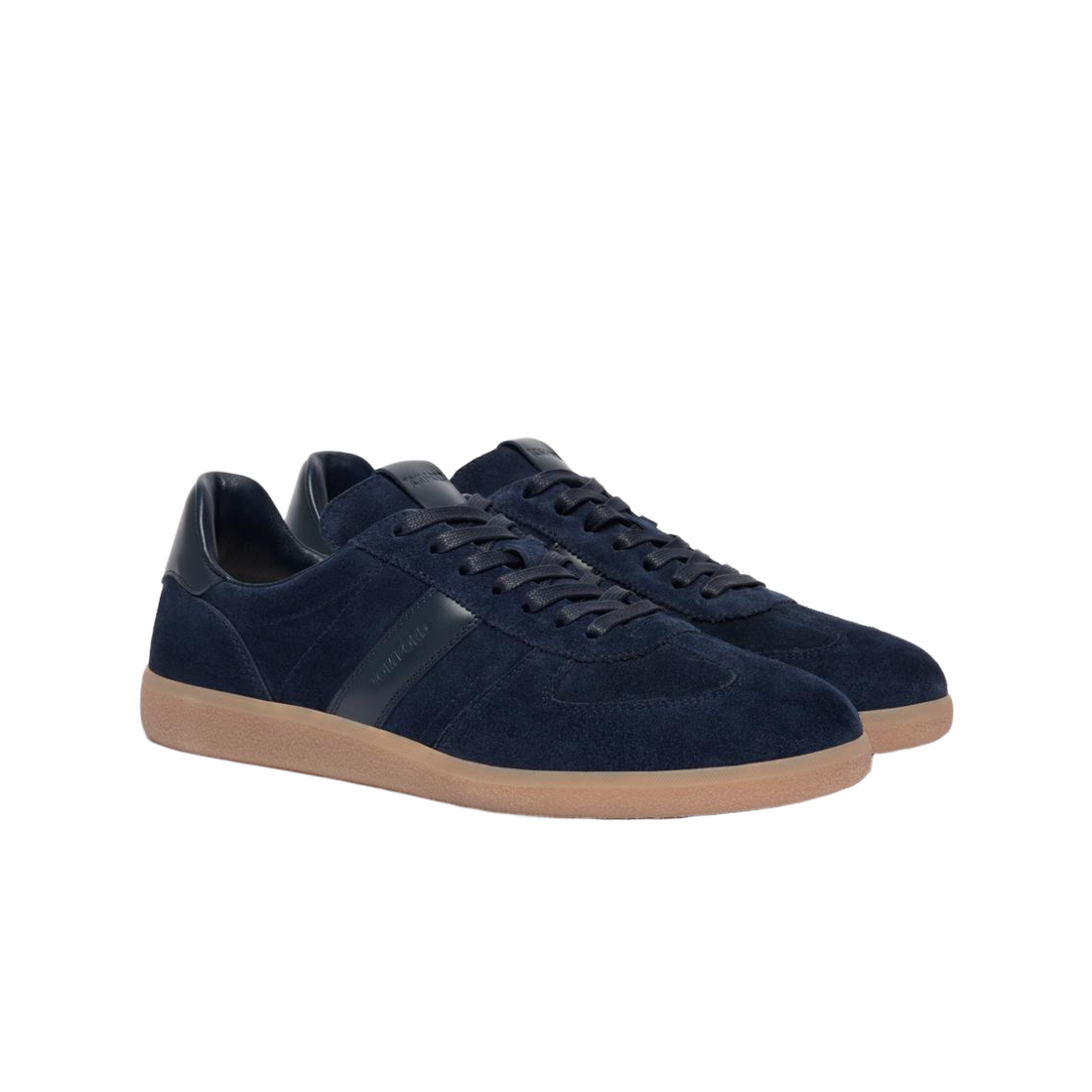 톰포드 스웨이드 T 스니커즈 미드나잇 블루 앰버(Tom Ford Suede T Sneaker Midnight Blue Amber) - 2