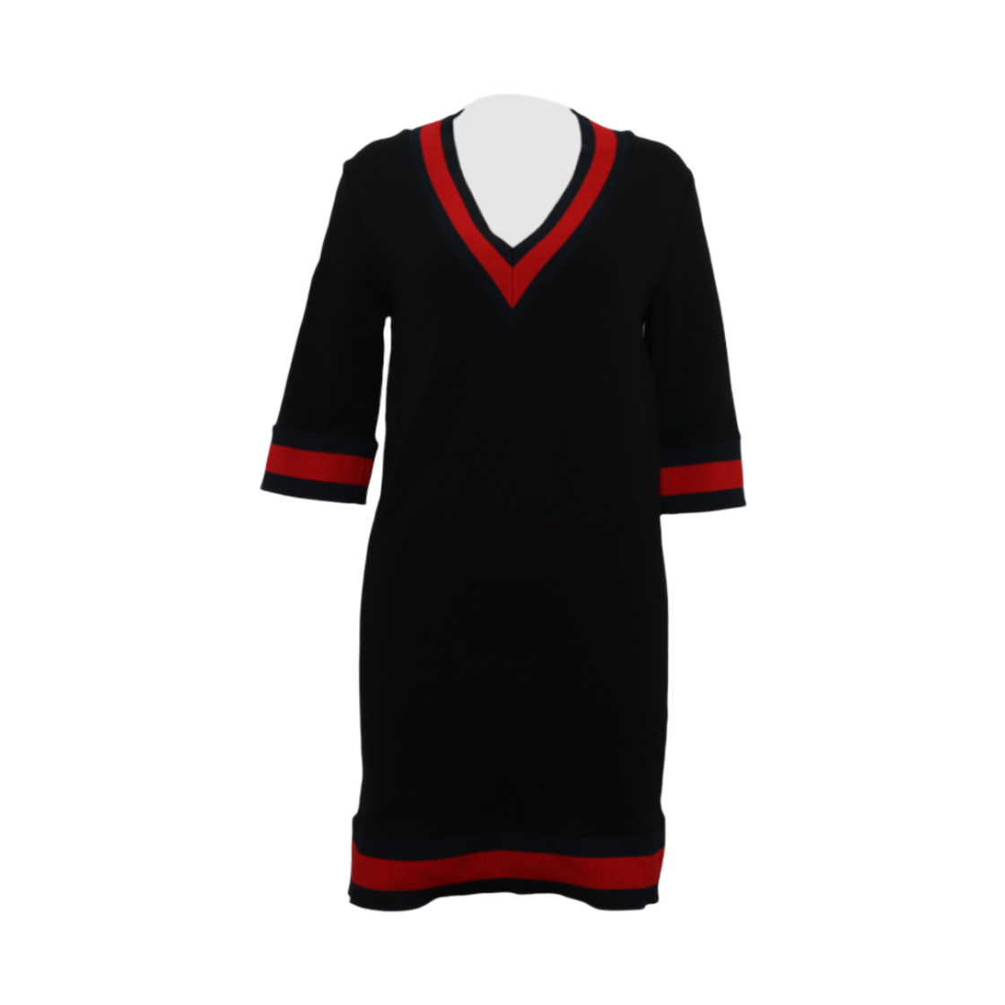 ITSD2WHATJTP Gucci Black Stripe Sleeve Women Dress