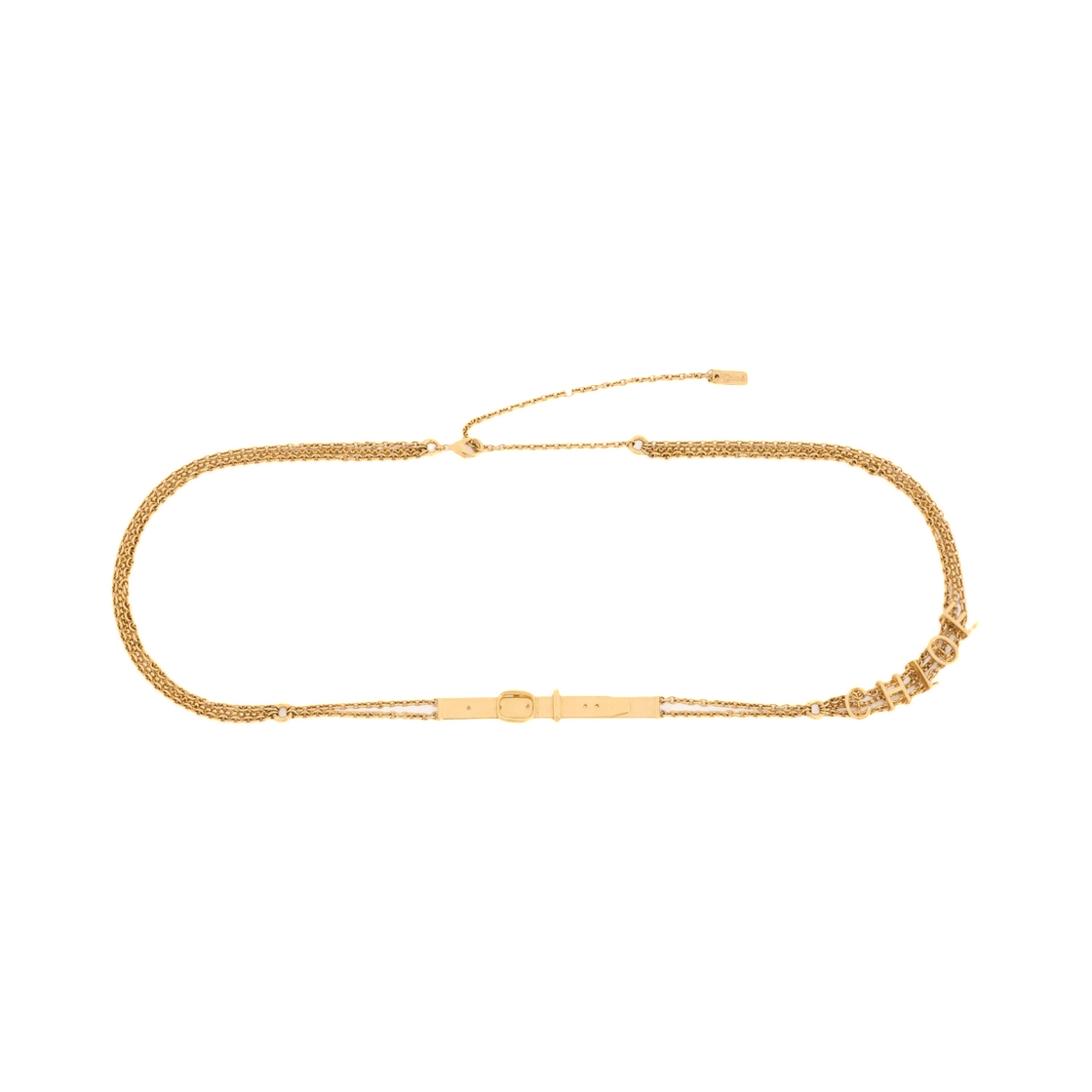 CH26ABJ02CB79DC (W) Chloe Mini Belt Jewelry Belt Vintage Gold