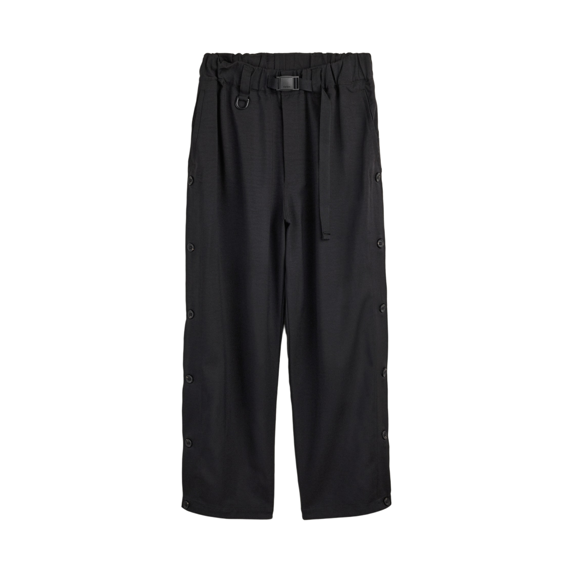 KS6311 Y-3 Sport Uniform Adaptive 3-Stripes Pants Black