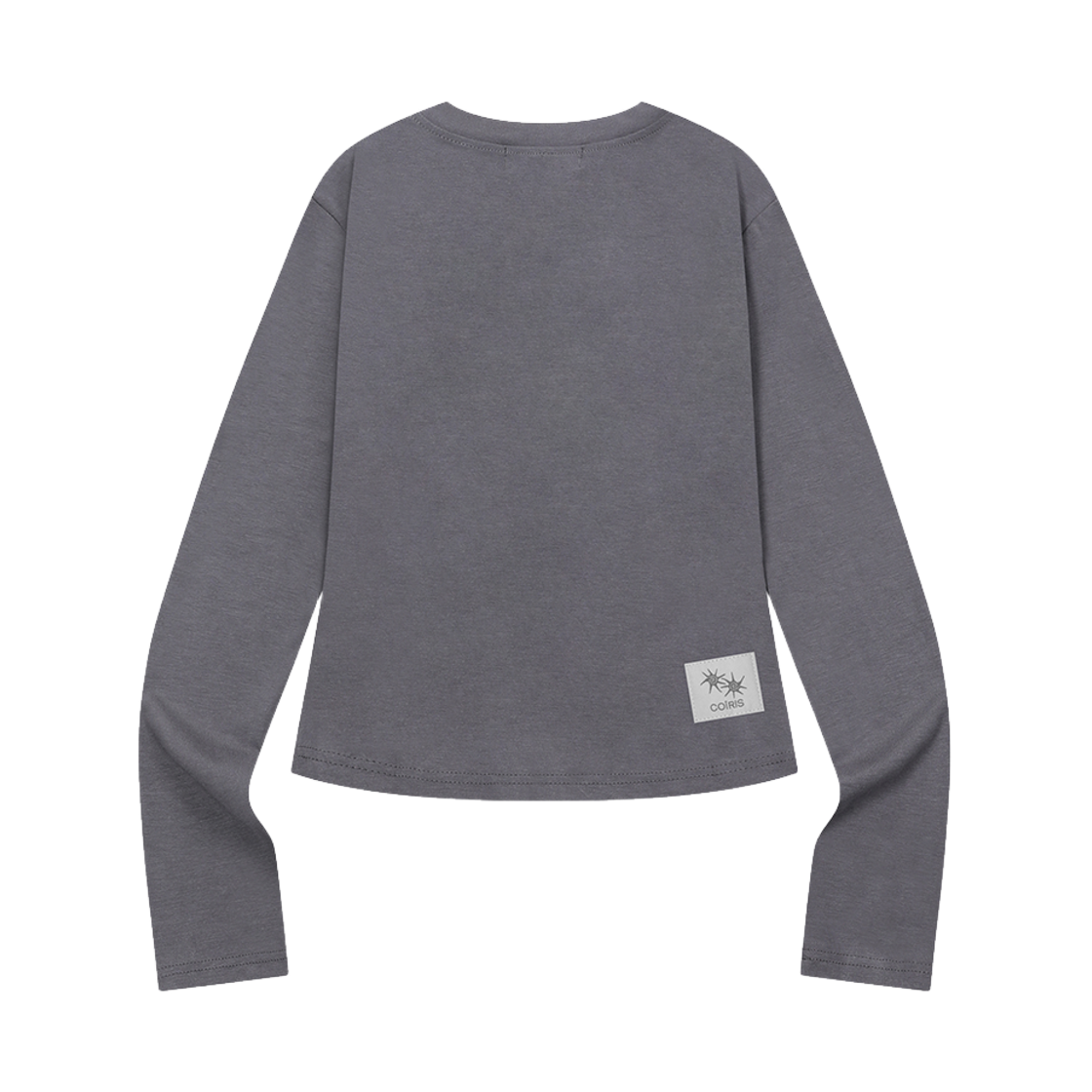 코이리스 타론 7 버튼 헨리넥 롱 슬리브 티 차콜(Coiris Taron 7 Button Henry Neck Long Sleeve T Charcoal) - 2