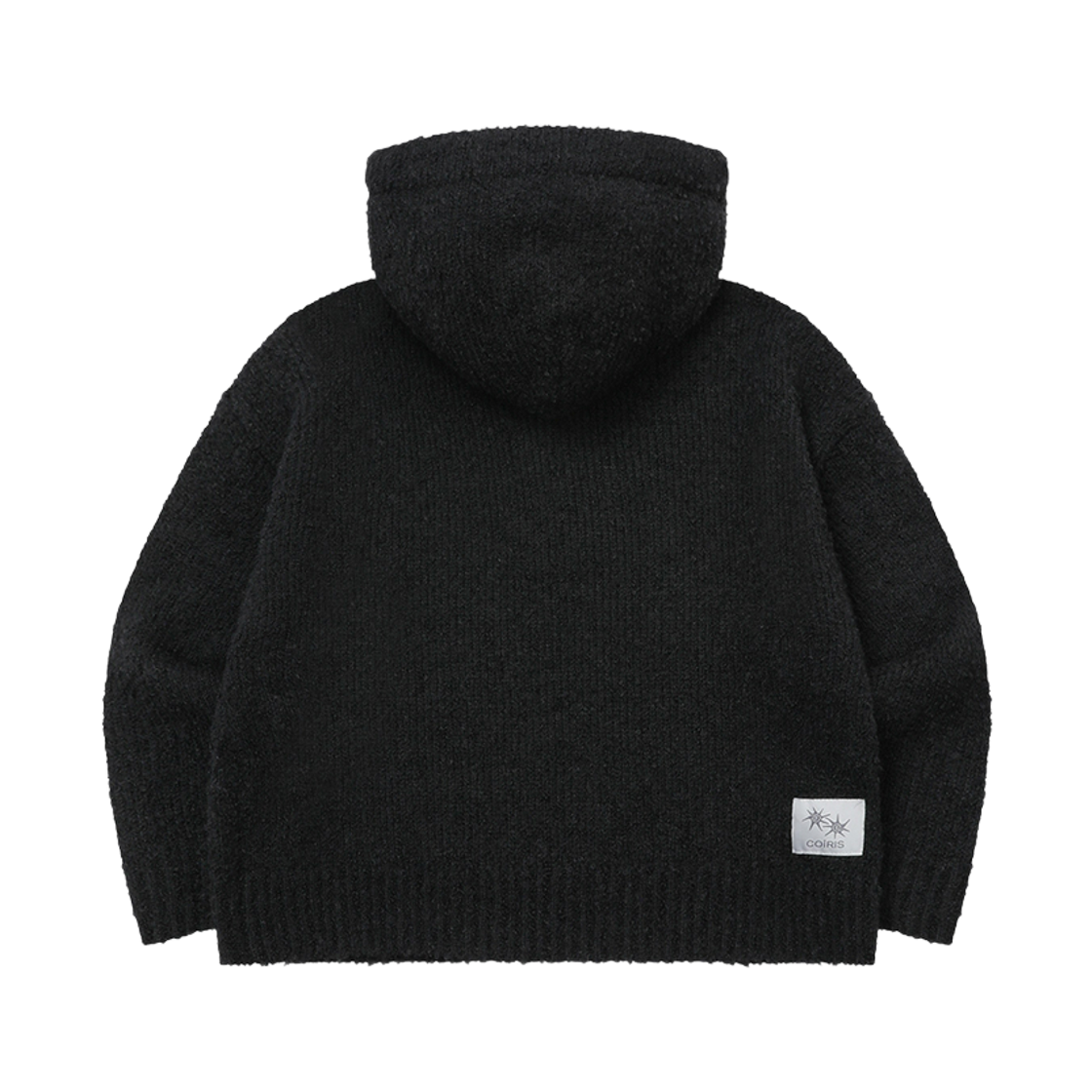 코이리스 포미 니트 후드 티 블랙(Coiris Foamy Knit Hood T Black) - 2