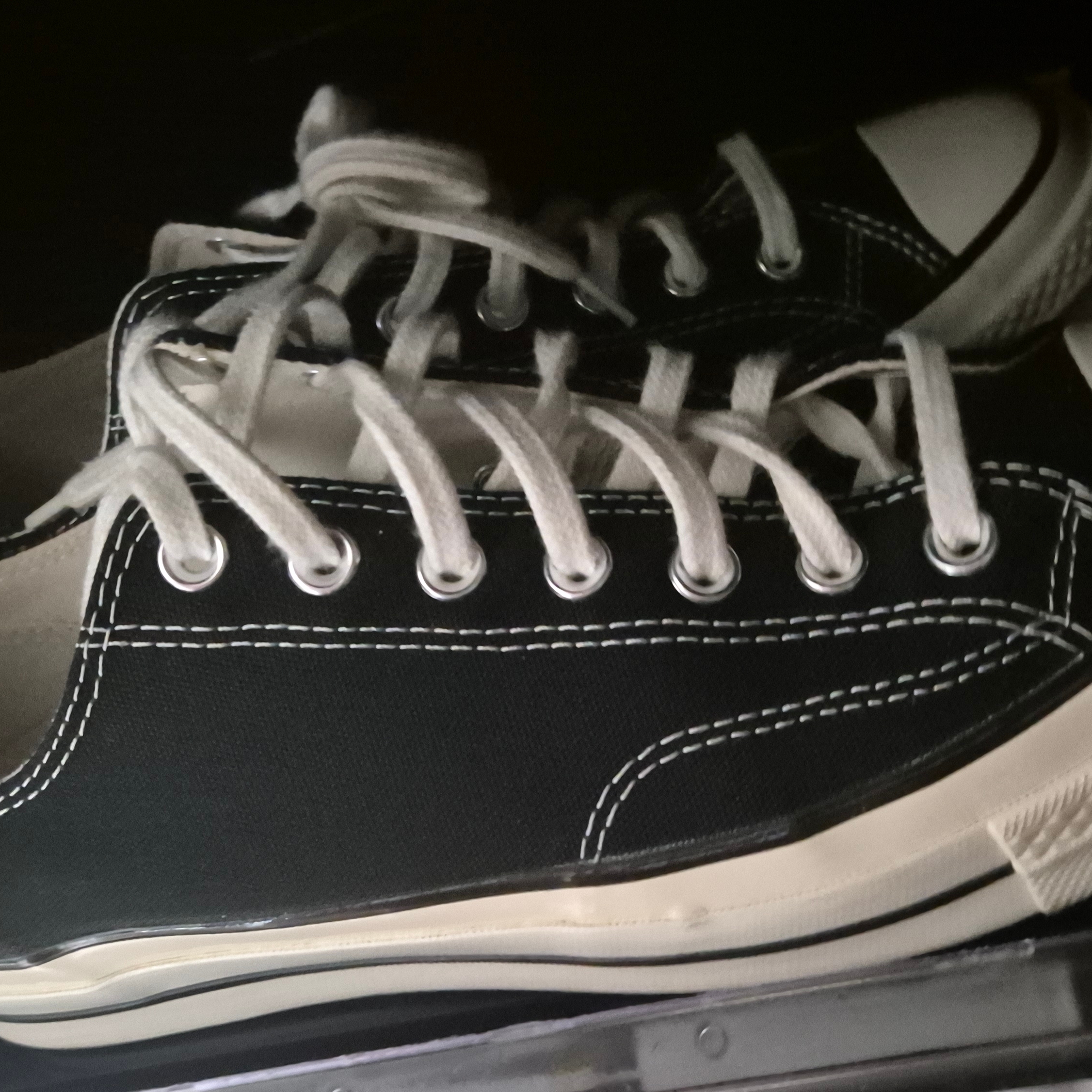Converse Chuck 70 Ox Black - Standard 착용 스타일