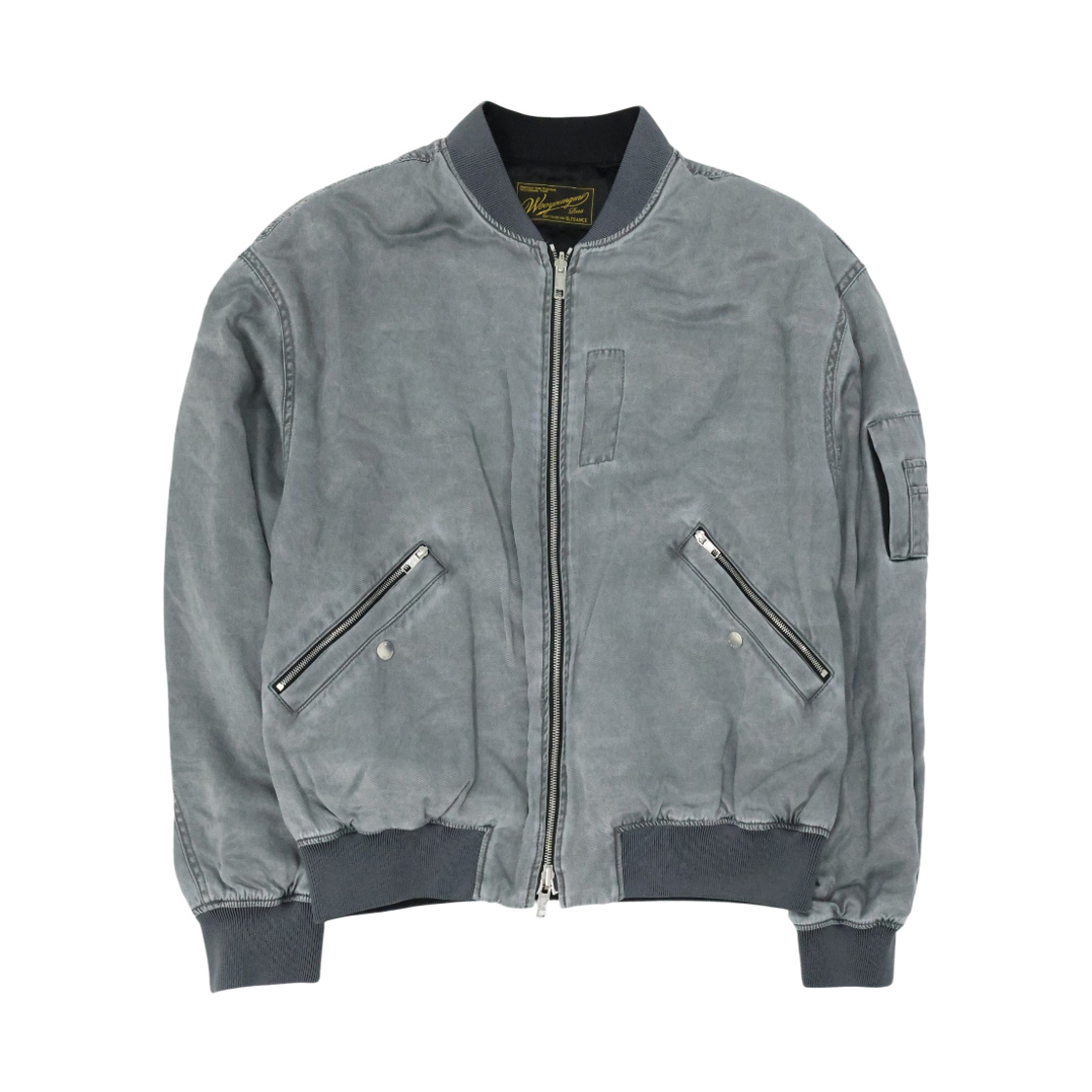 W261JP07931G Wooyoungmi Bomber Jacket Grey - 26SS