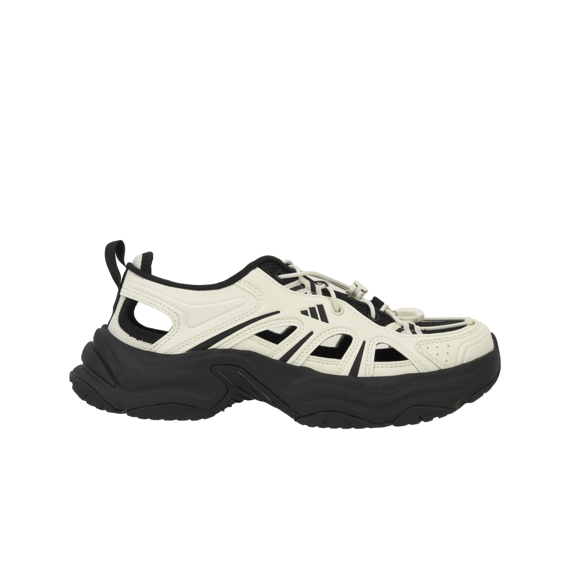아디다스 XLG 핀 펄스 샌들 오프 화이트 코어 블랙(Adidas XLG Fin Pulse Sandal Off White Core Black)