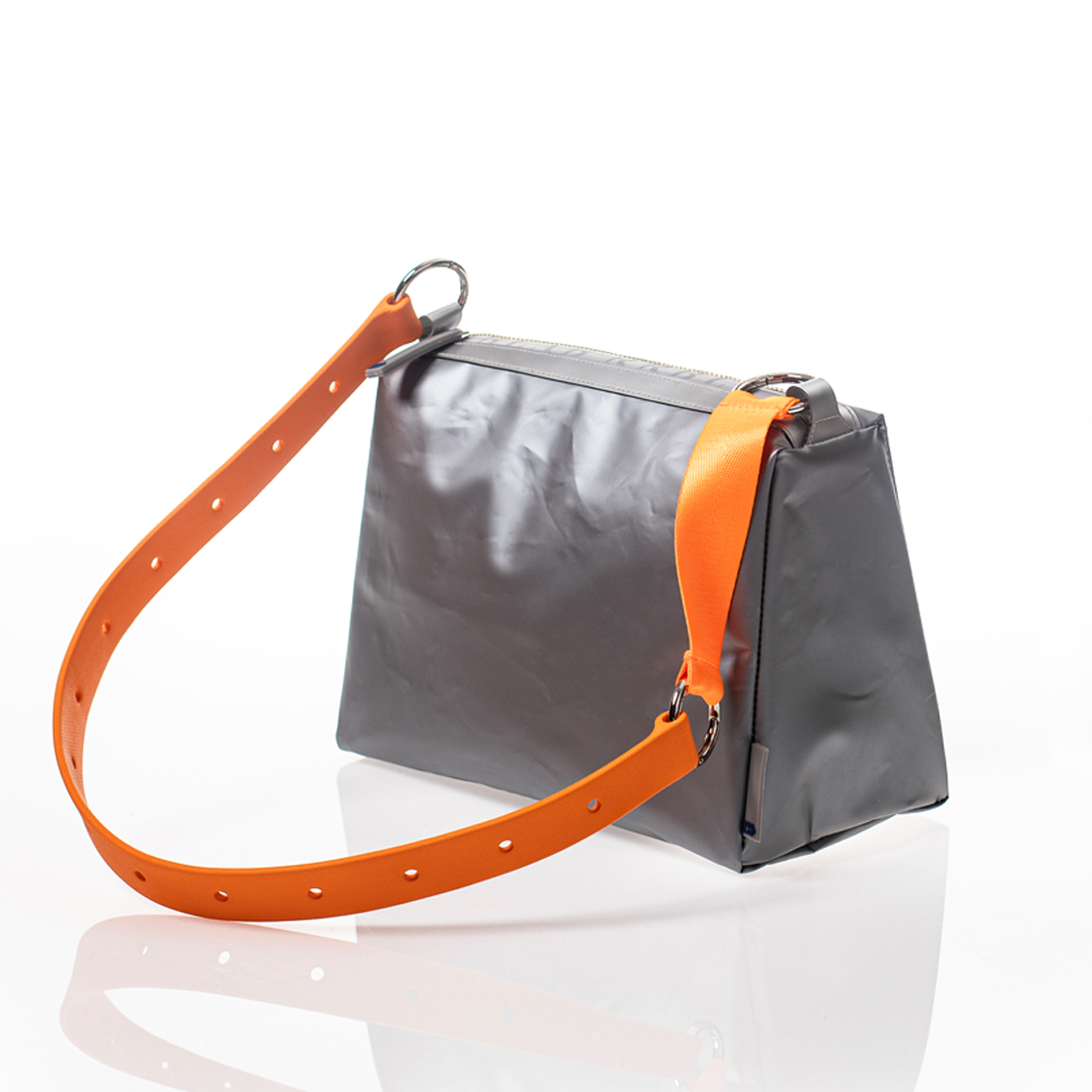 RRB LAB 멀팀 M 미디엄 숄더백 오렌지(RRB LAB Multim M Medium Shoulder Bag Orange) - 4