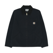 Carhartt WIP OG Detroit Jacket Black Aged Canvas