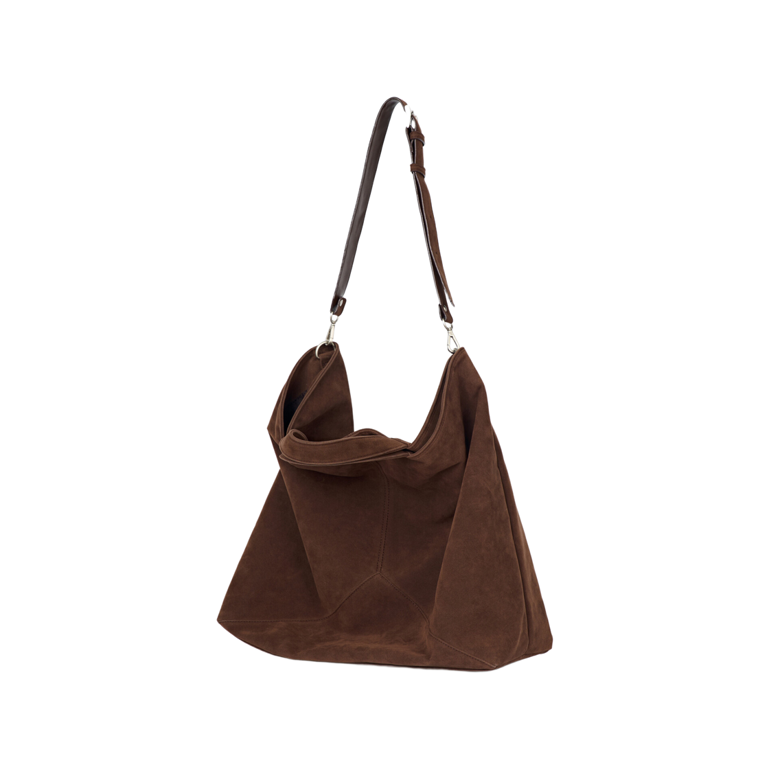 s#39 Hah Archive 2Way Faux Suede Bag Brown