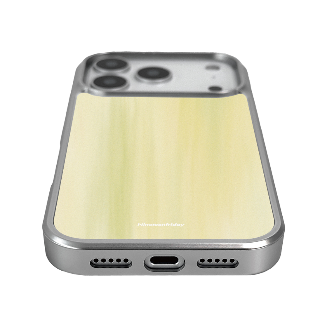 나인틴프라이데이 스위트 프루티 실버 맥세이프 에폭시 케이스 - 그린 (그립톡 세트)(NINETEENFRIDAY Sweet Fruit Silver Magsafe Epoxy Case - Green (GripTok set)) - 4