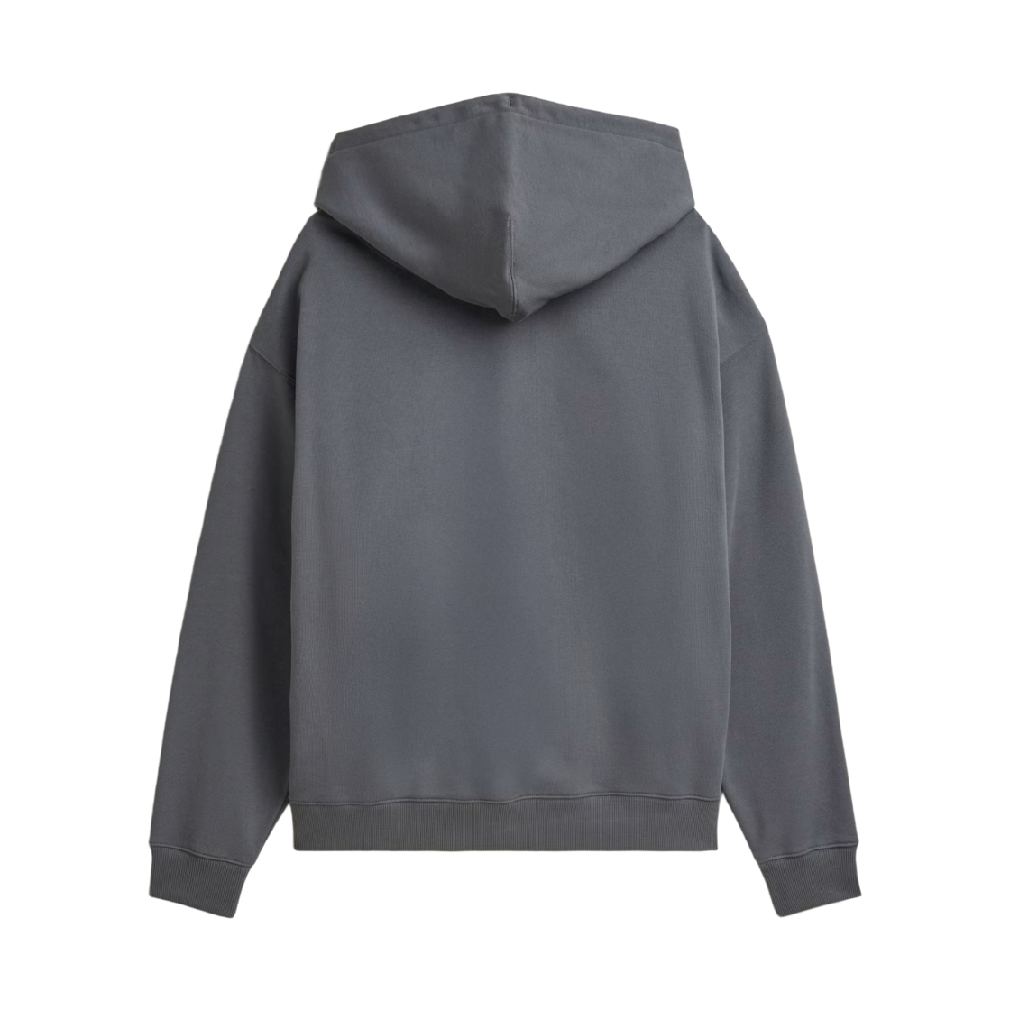 Y-3 프렌치 테리 리퀴드 로고 후드 그레이 파이브(Y-3 French Terry Liquid Logo Hoodie Grey Five) - 2
