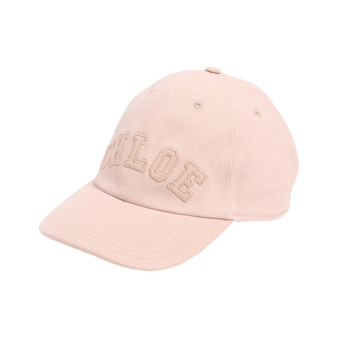 끌로에 시그니쳐 캡 데님 티미드 핑크(Chloe Signature Cap in Denim Timid Pink) - 1