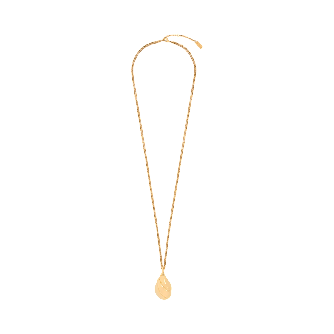 (W) 끌로에 미러 펜던트 네클리스 골드 실버((W) Chloe Mirror Pendant Necklace Gold Silver)