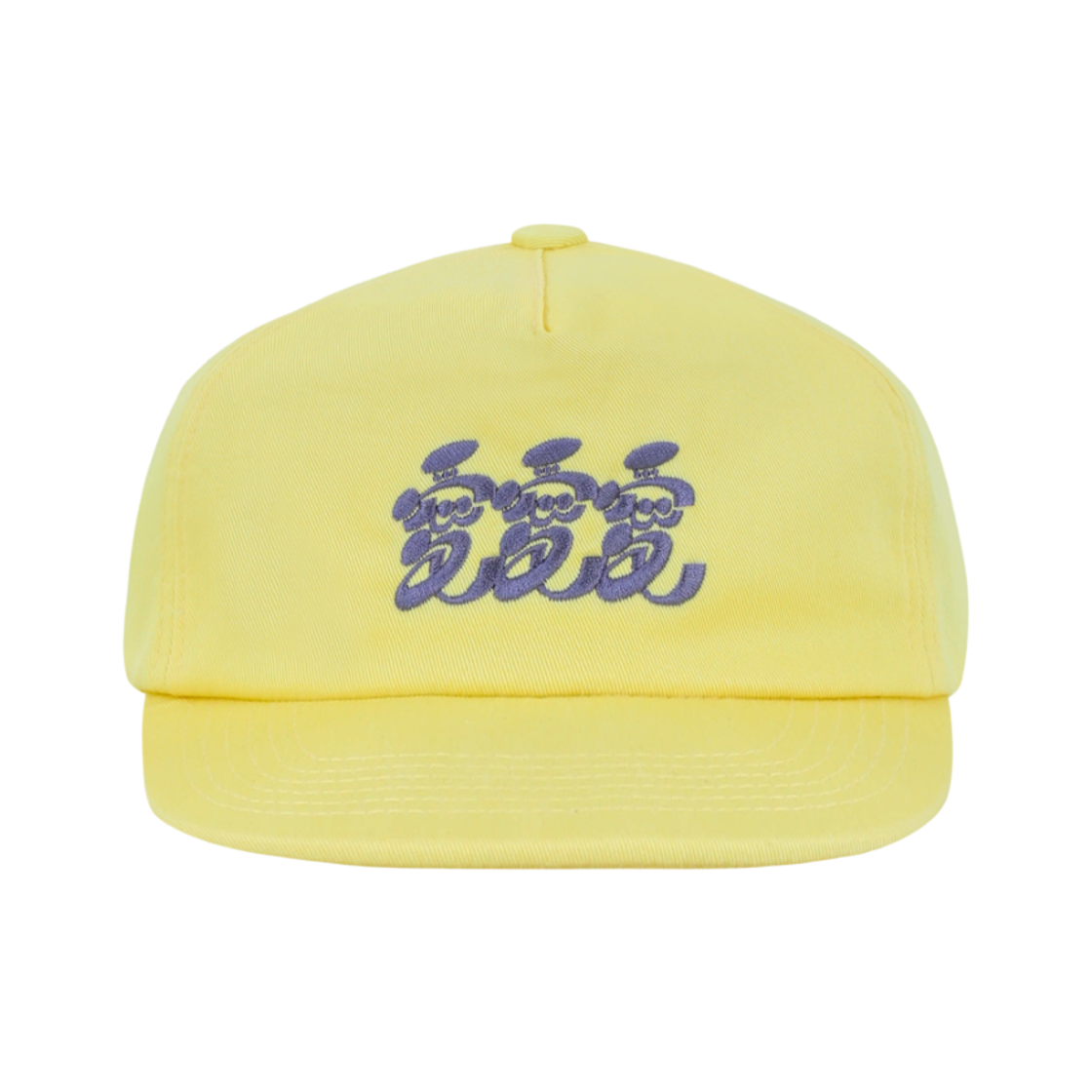 P0000MCN LUVLUVLUV SV 5P Vintage Ball Cap Yellow