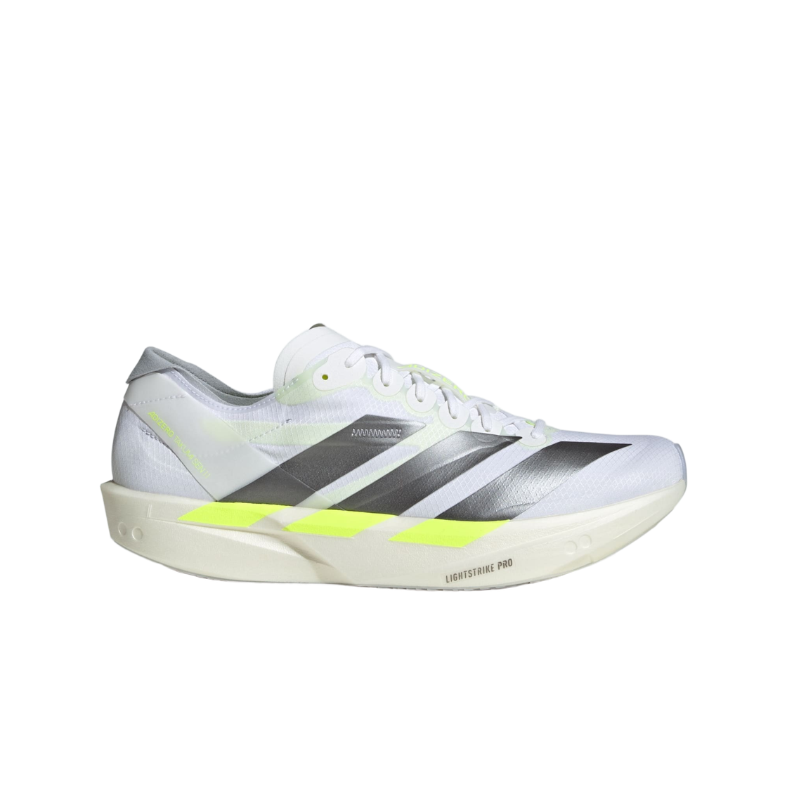 KH8898 Adidas Adizero Takumi Sen 11 Cloud White Iron Metallic