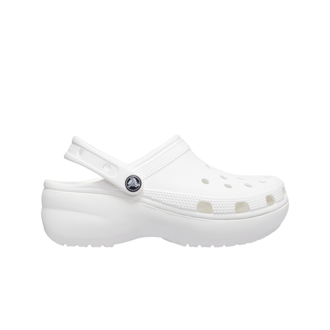 크록스 클래식 플랫폼 클로그 화이트 26SWCL206750(Crocs CLASSIC PLATFORM CLOG W WT 26SWCL206750)