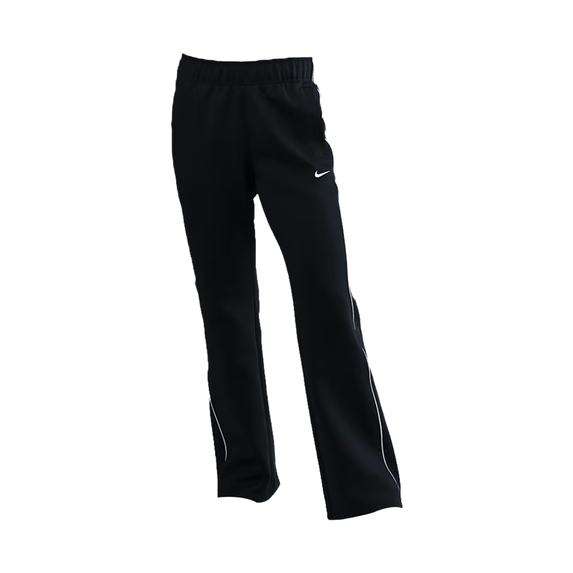 HJ1016-011 (W) Nike NSW Windrunner Slim Mid-Rise Knit Pants Black Sail (HJ1016-011)