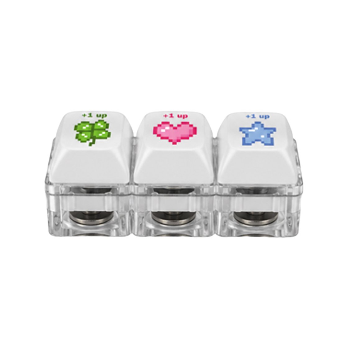 나인틴프라이데이 레벨업 키캡 키링 - (3구)(NINETEENFRIDAY LEVEL UP Keycap Keyring - (3 Button)) - 4
