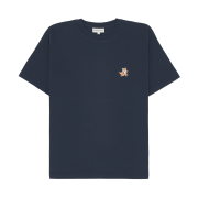Maison Kitsune Speedy Fox Patch Comfort T-Shirt Ink Blue
