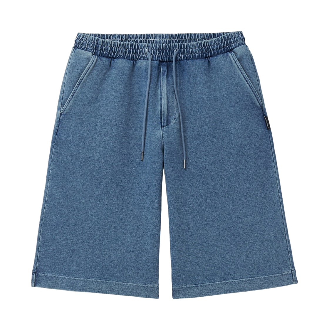 커스텀멜로우 투톤 스웨트 쇼츠 블루(Customellow Two Tone Sweat Shorts Blue)