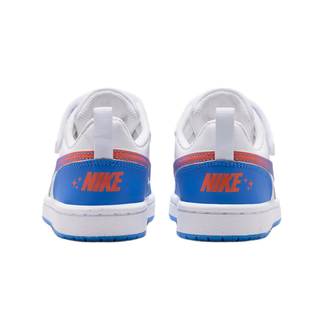 (PS) 나이키 코트 버로우 로우 화이트 브라이트 바이올렛((PS) Nike Court Borough Low White Bright Violet) - 3
