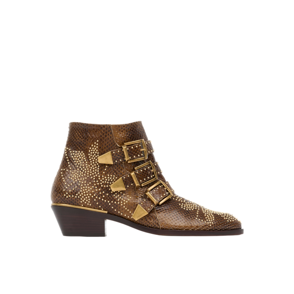 CH26A134YU21N (W) Chloe Susanna Ankle Boot Wild Khaki