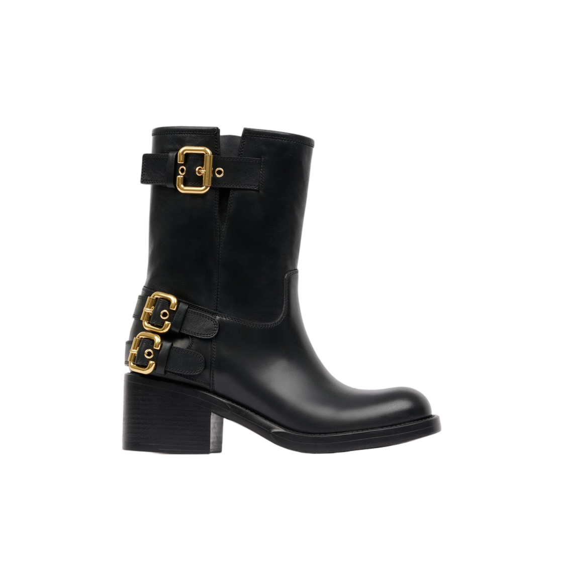 CH26A12FYR001 (W) Chloe Dakota Ankle Boot Black