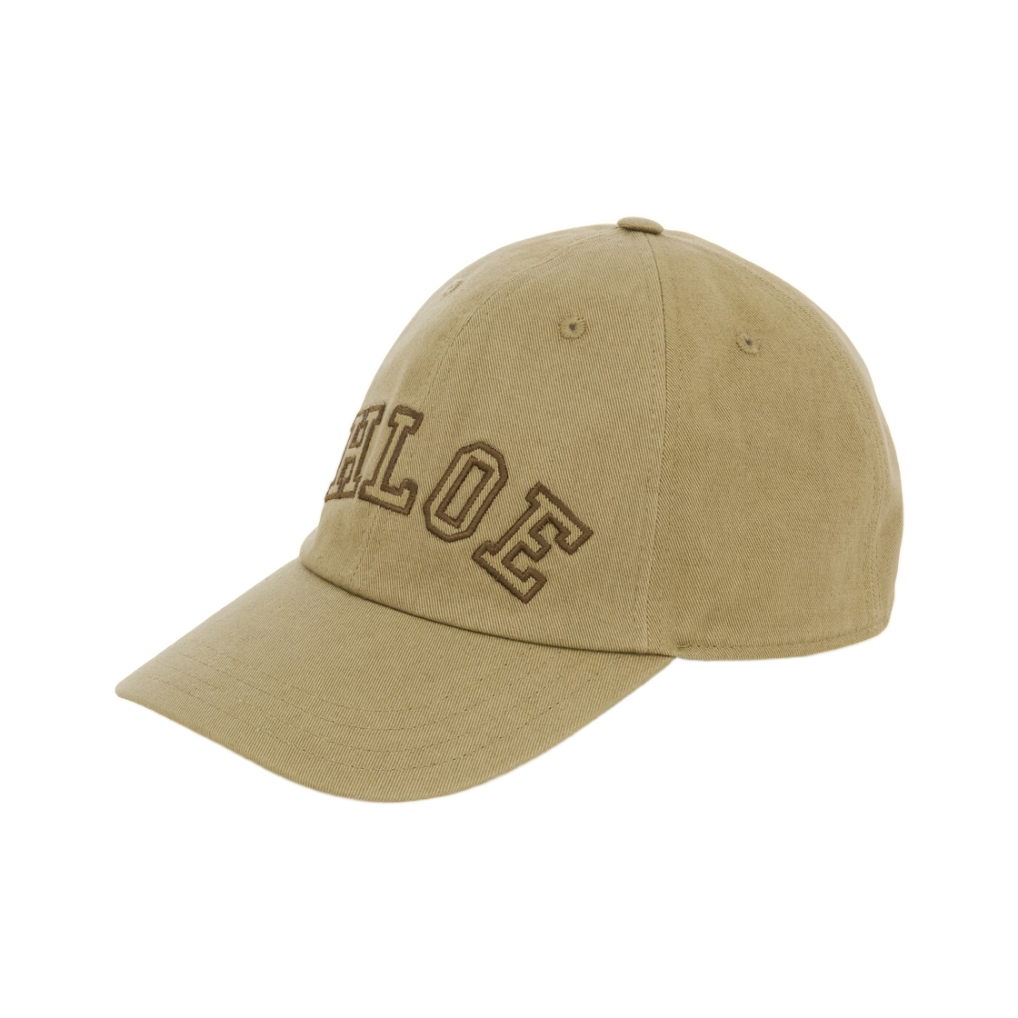 (W) 끌로에 시그니쳐 캡 코튼 딥 카키(Chloe Signature Cap in Cotton Deep Khaki) - 1