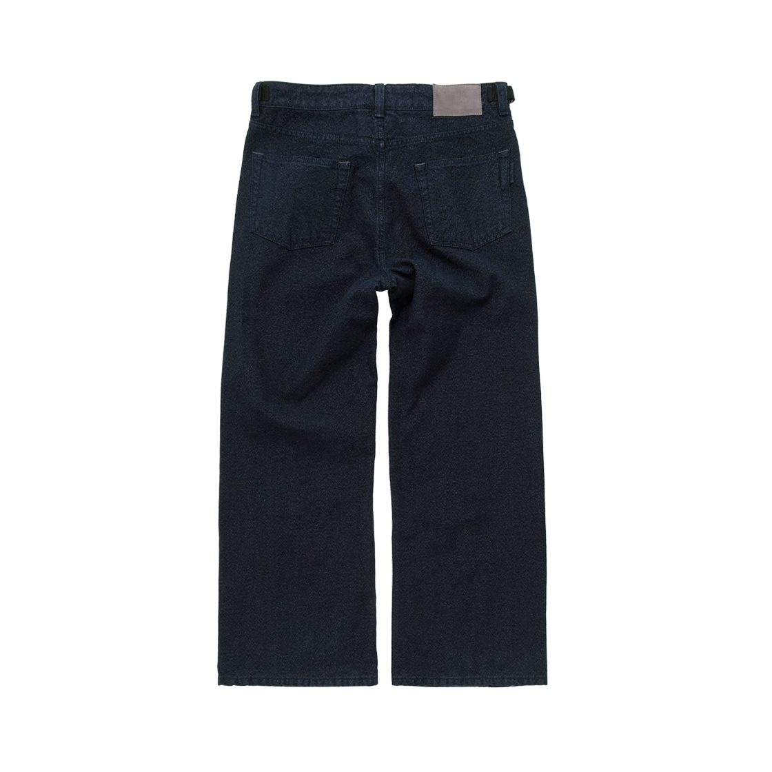 폴리테루 그레인드 데님 팬츠 (요시와 데님) 블루(Polyteru Grained Denim Pants (Yoshiwa Denim) Blue) - 2