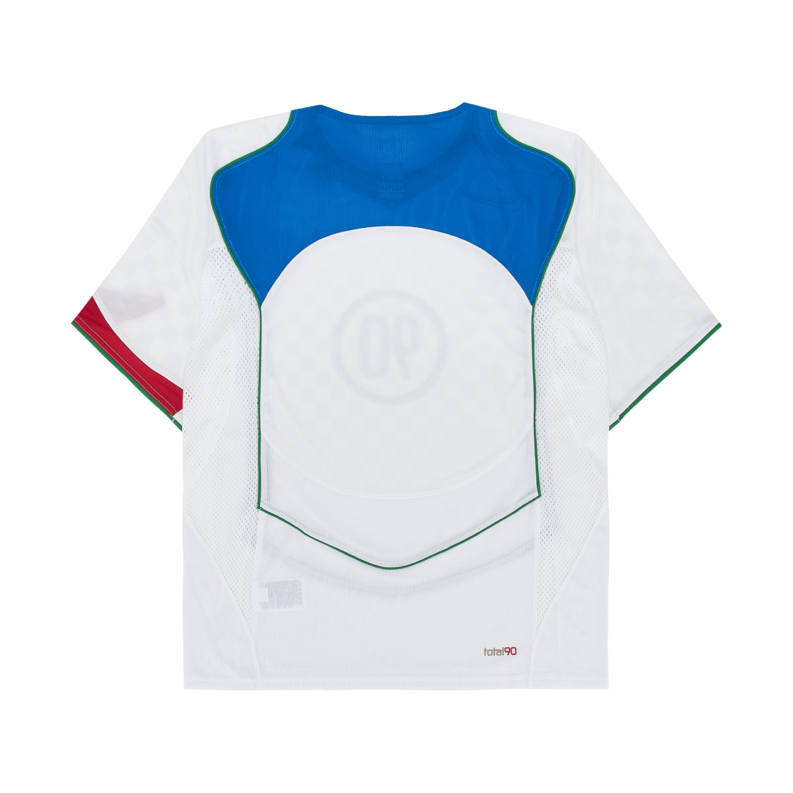 나이키 토탈 90 드라이핏 사커 저지 화이트 이탈리아 블루 - 아시아(Nike Total 90 Dri-Fit Soccer Jersey White Italy Blue - Asia) - 2
