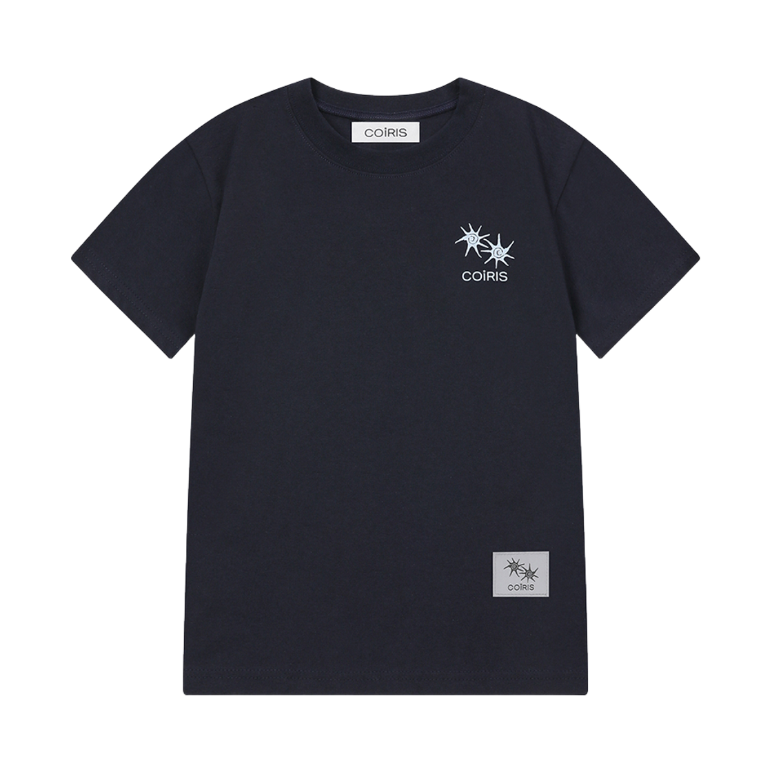 코이리스 백 로고 반팔 티 네이비(Coiris Back Logo Half T Navy) - 2