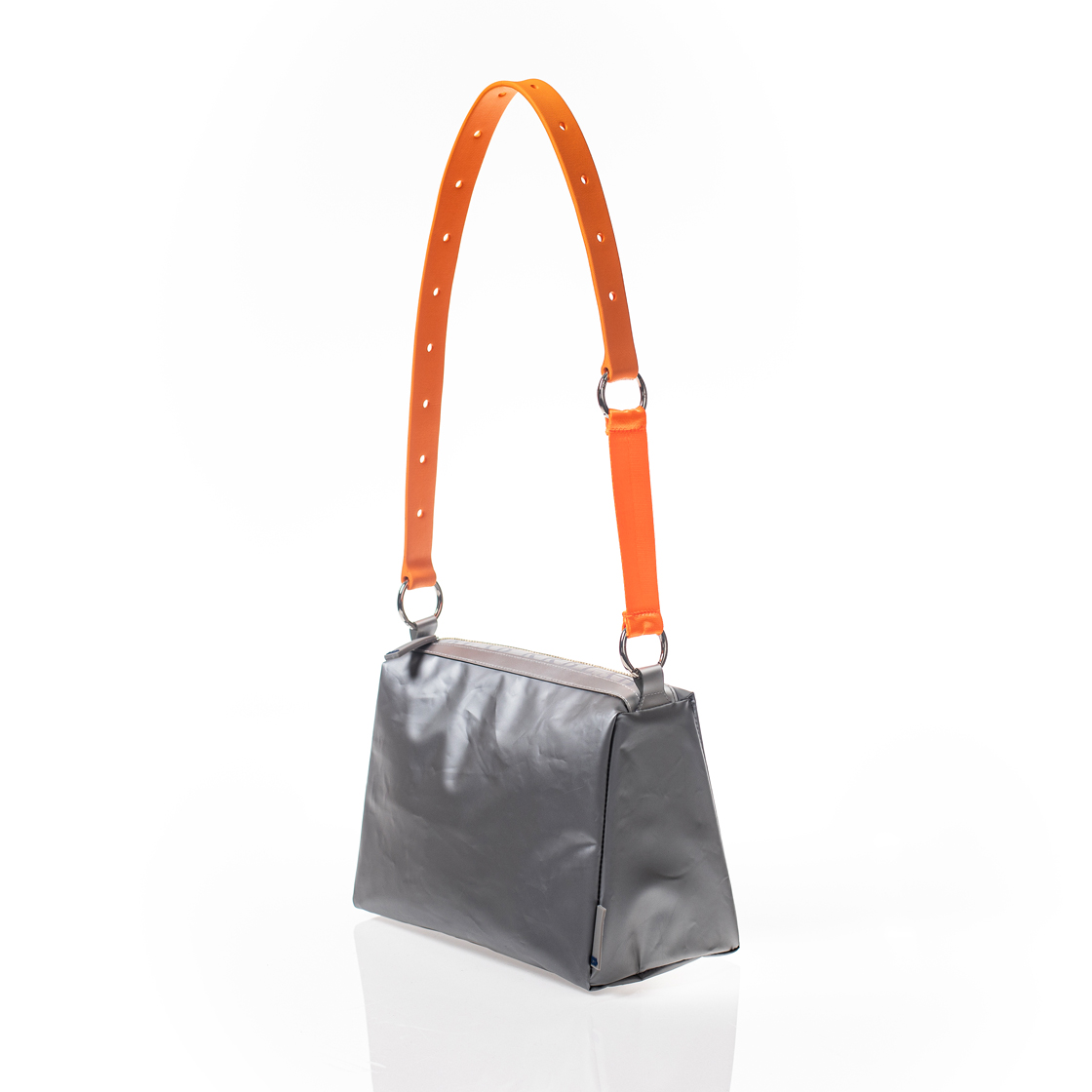RRB LAB 멀팀 M 미디엄 숄더백 오렌지(RRB LAB Multim M Medium Shoulder Bag Orange) - 5