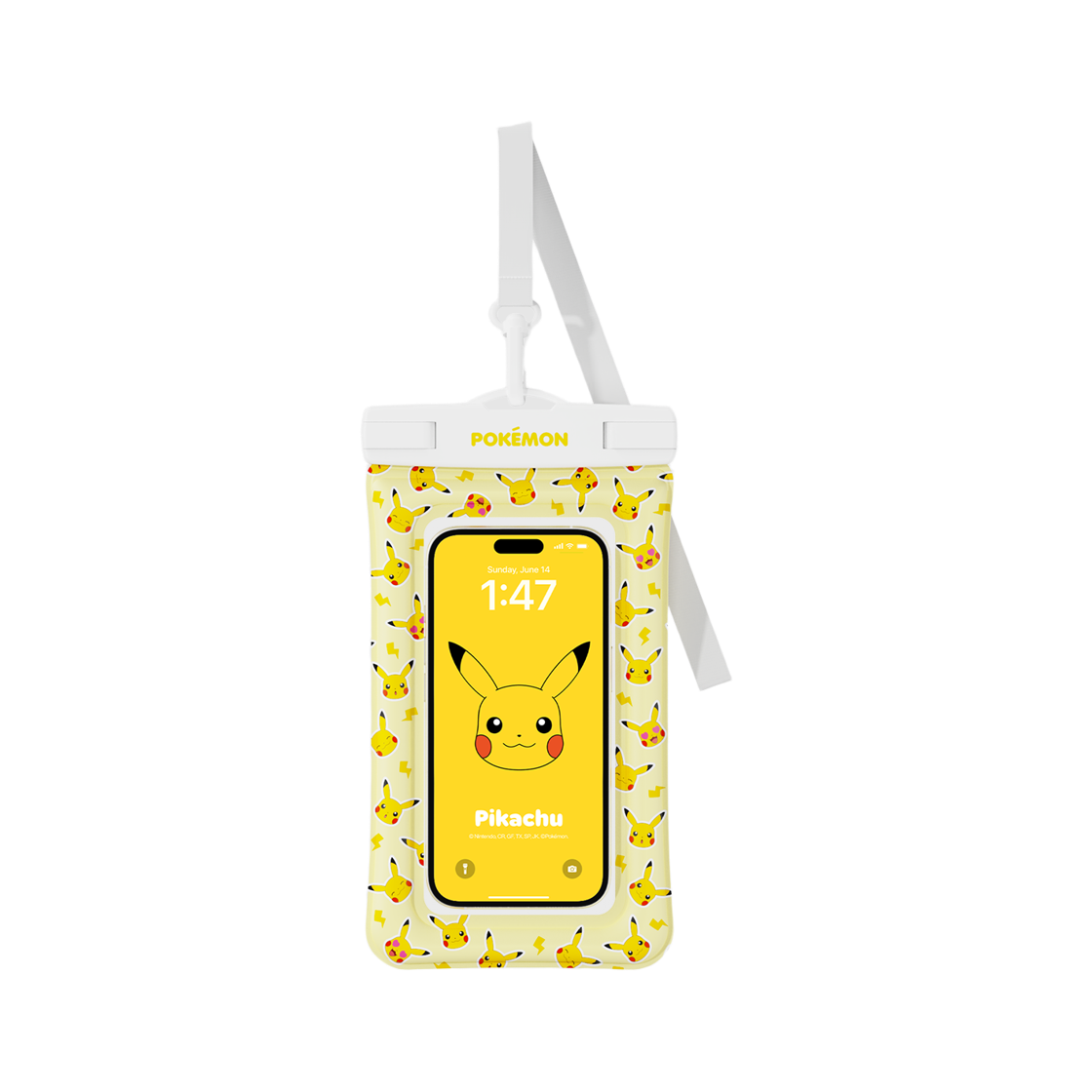 에스엘비에스 포켓몬 피카츄 에어포켓 방수팩(SLBS Pokémon Pikachu Air Pocket Waterproof Pouch)