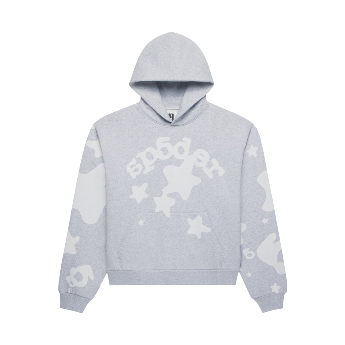 스파이더 벨루가 V2 후드 헤더 그레이(Sp5der Beluga V2 Hoodie Heather Grey)