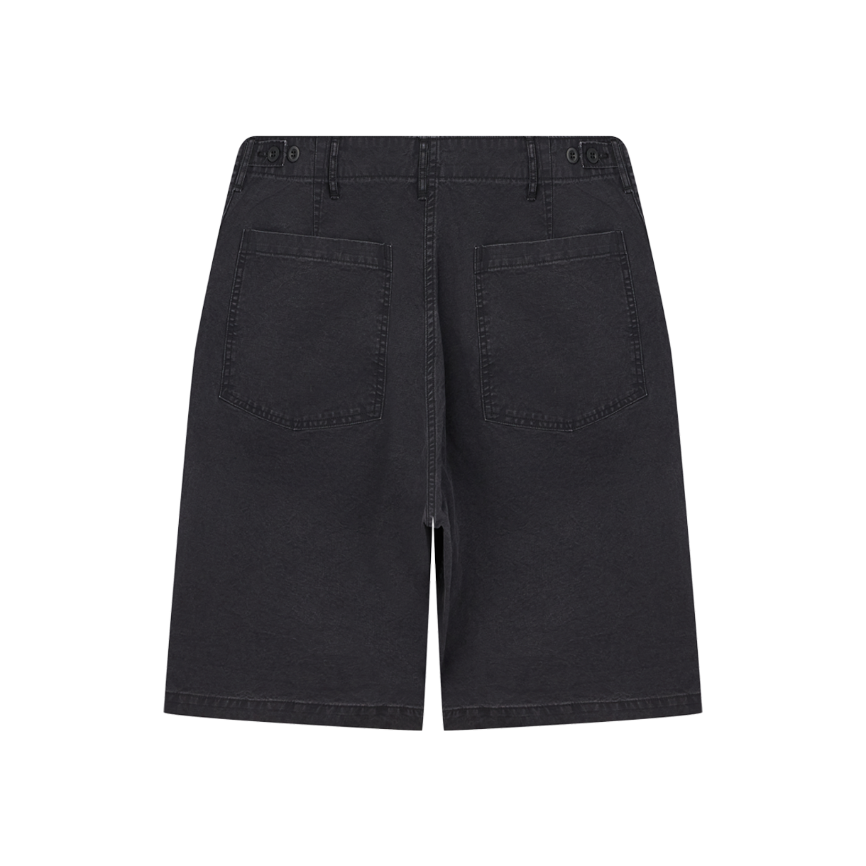 오어슬로우 썸머 퍼티그 쇼츠 블랙 - 26SS(Orslow Summer Fatigue Shorts Black - 26SS) - 2