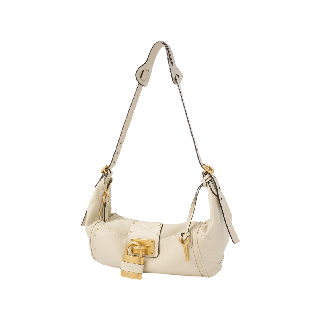 끌로에 패딩턴 크로스바디백 그레인드 레더 클라우디 크림(Chloe Paddington Crossbody Bag in Grained Leather Cloudy Cream) - 2