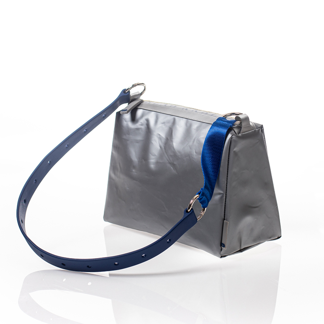 RRB LAB 멀팀 M 미디엄 숄더백 블루(RRB LAB Multim M Medium Shoulder Bag Blue) - 4