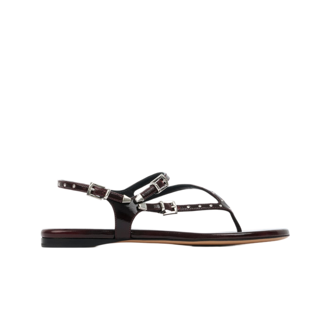 CH26A19YUK615 (W) Chloe Susanna Sandal Dark Ruby