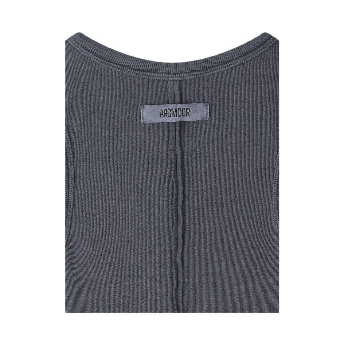 아크무어 아크 슬릿 홀터 슬리브리스 네이비(ARCMOOR Arc Slit Halter Sleeveless Navy) - 4