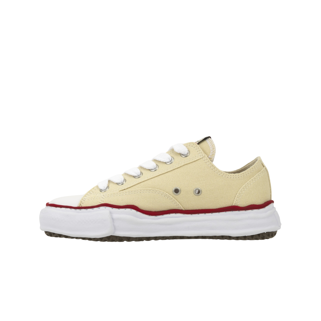 메종 미하라 야스히로 피터슨 OG 솔 캔버스 로우탑 스니커즈 내츄럴(Maison Mihara Yasuhiro Peterson OG Sole Canvas Low-top Sneakers Natural) - 3