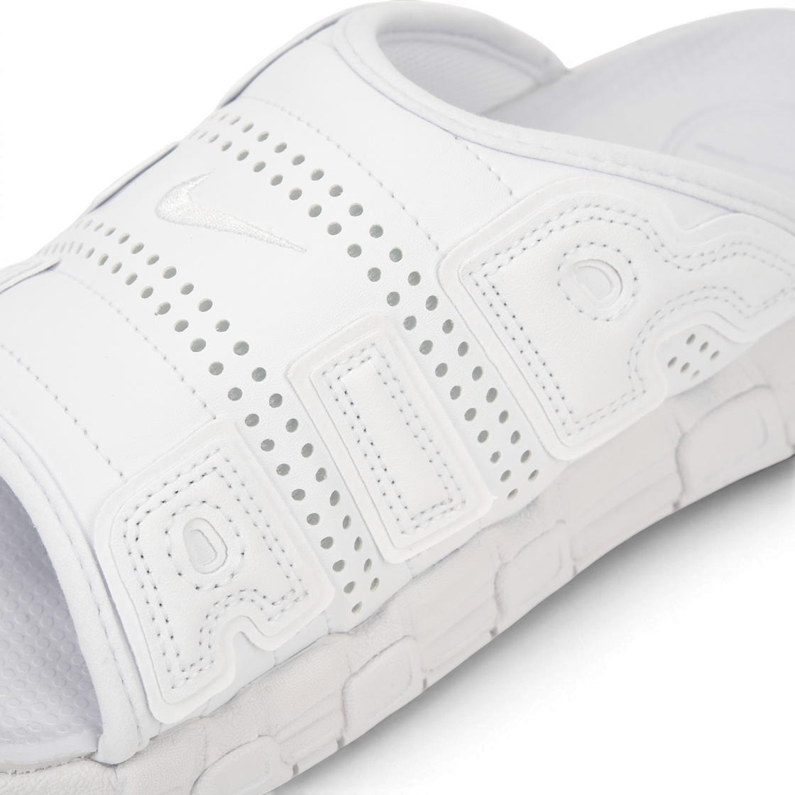 나이키 에어 모어 업템포 슬라이드 화이트(Nike Air More Uptempo Slide White) - 7