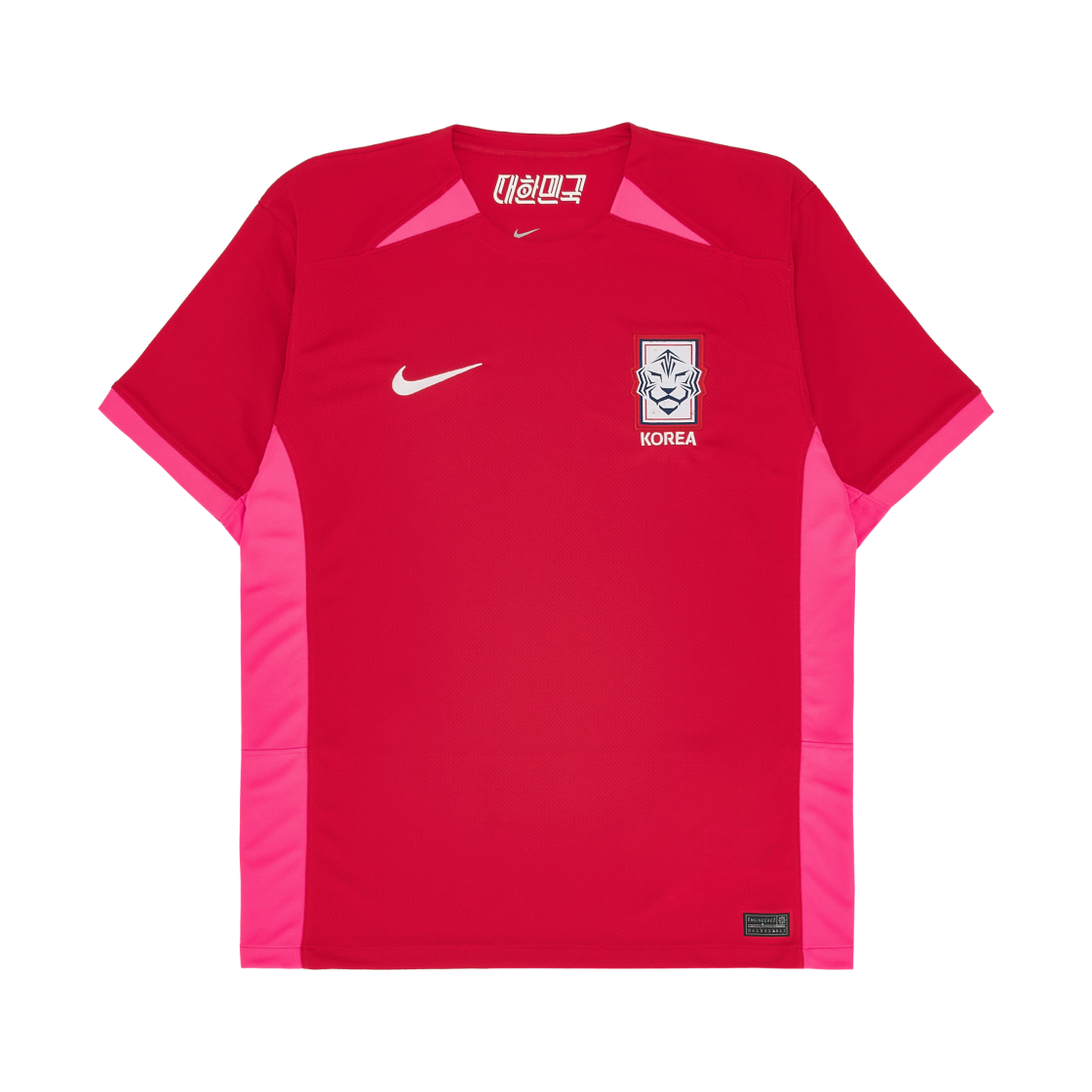 나이키 코리아 2023 드라이핏 스타디움 홈 숏슬리브 저지 글로벌 레드 - 아시아 (논 마킹 버전)(Nike Korea 2023 Dri-Fit Stadium Home SS Jersey Global Red - Asia (Non Marking Ver.)) - 1