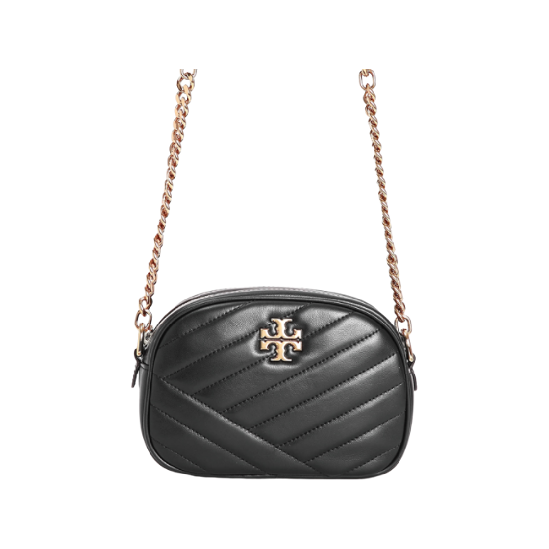 토리버치 키라 쉐브론 카메라 백 블랙(Tory Burch Kira Chevron Camera Bag Black) - 1