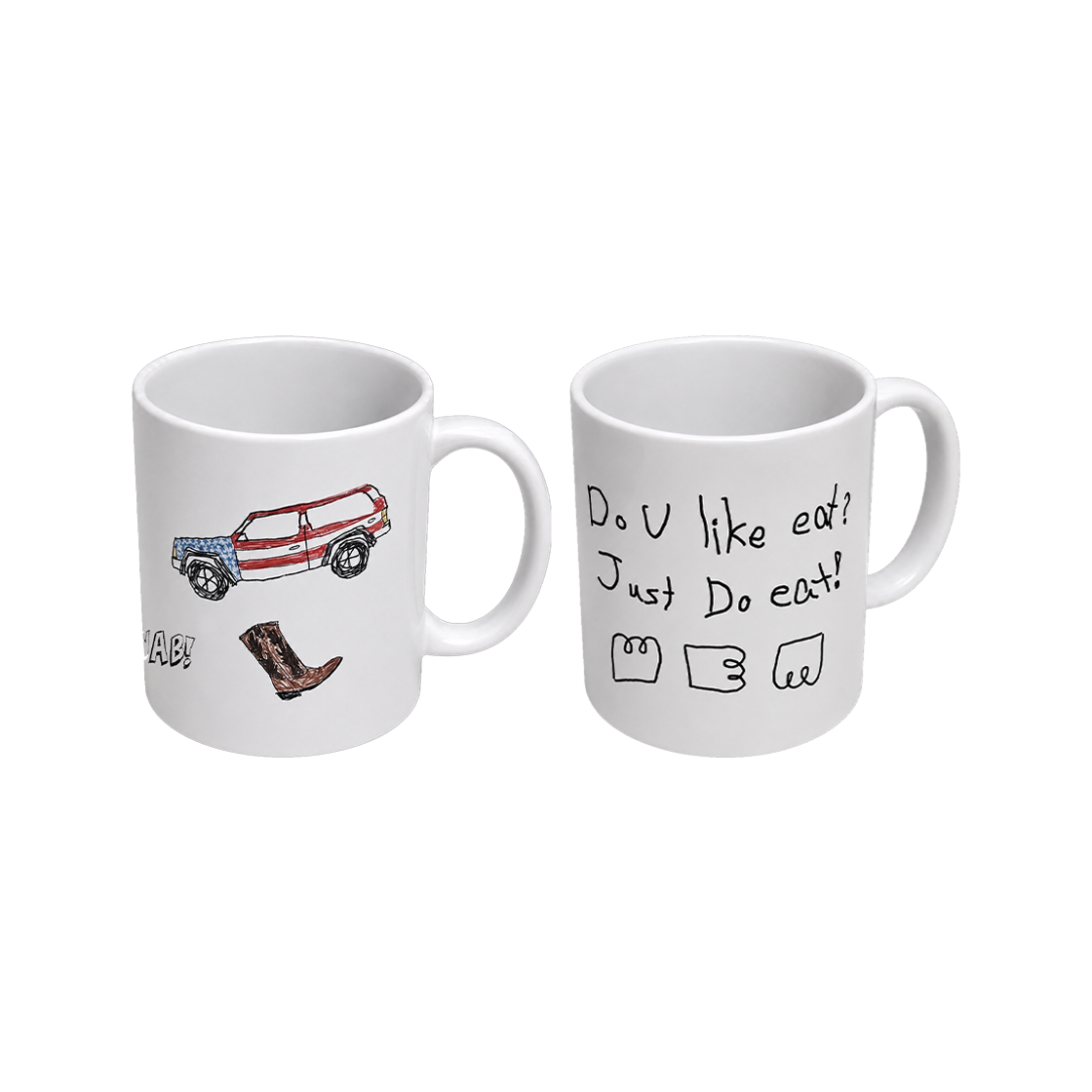 [KREAM 단독] 왓어브레드 머그 화이트 350ml([KREAM 단독] What A Bread Mug White 350ml) - 1