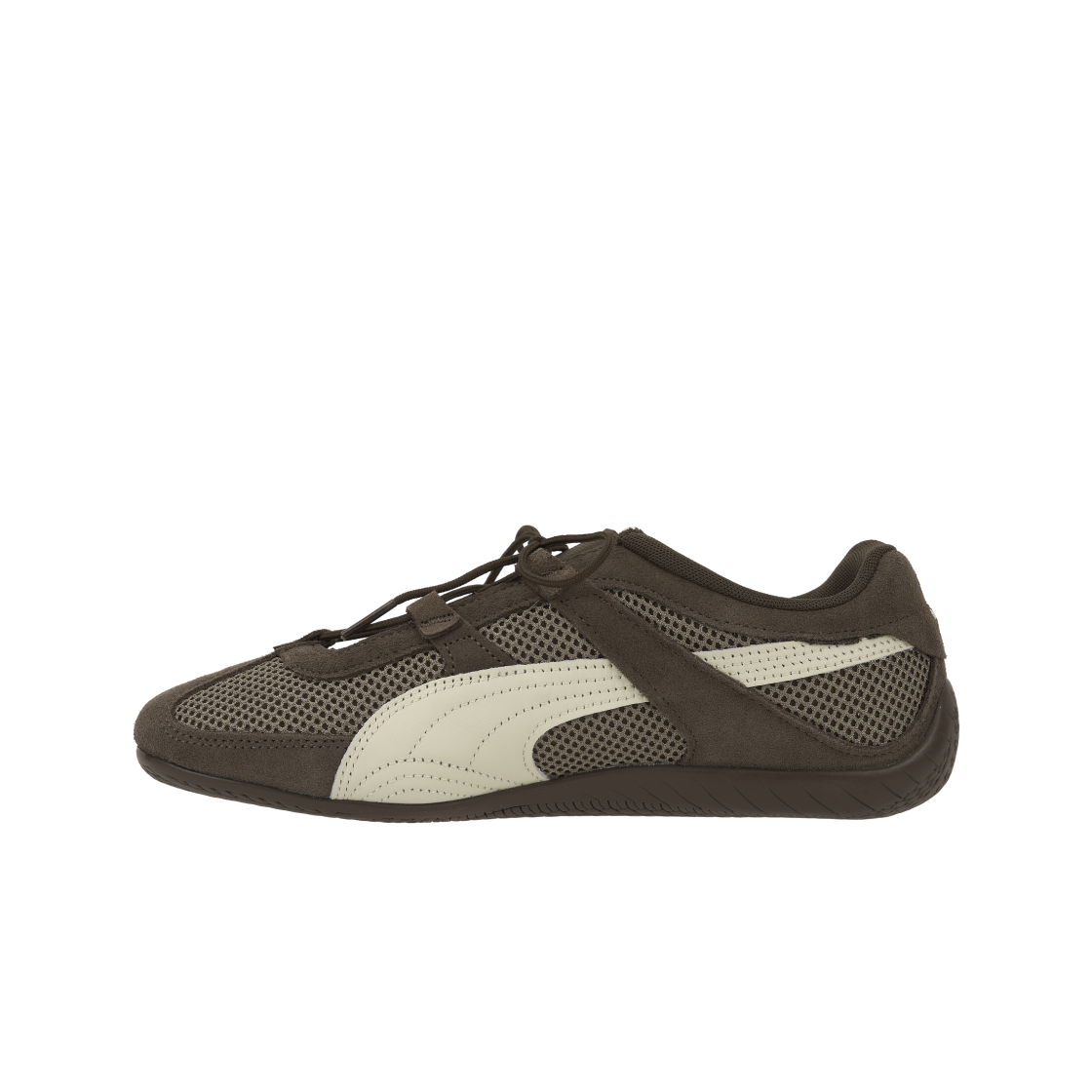 (W) 푸마 스피드캣 고 브라운 화이트((W) Puma Speedcat Go Brown White) - 3