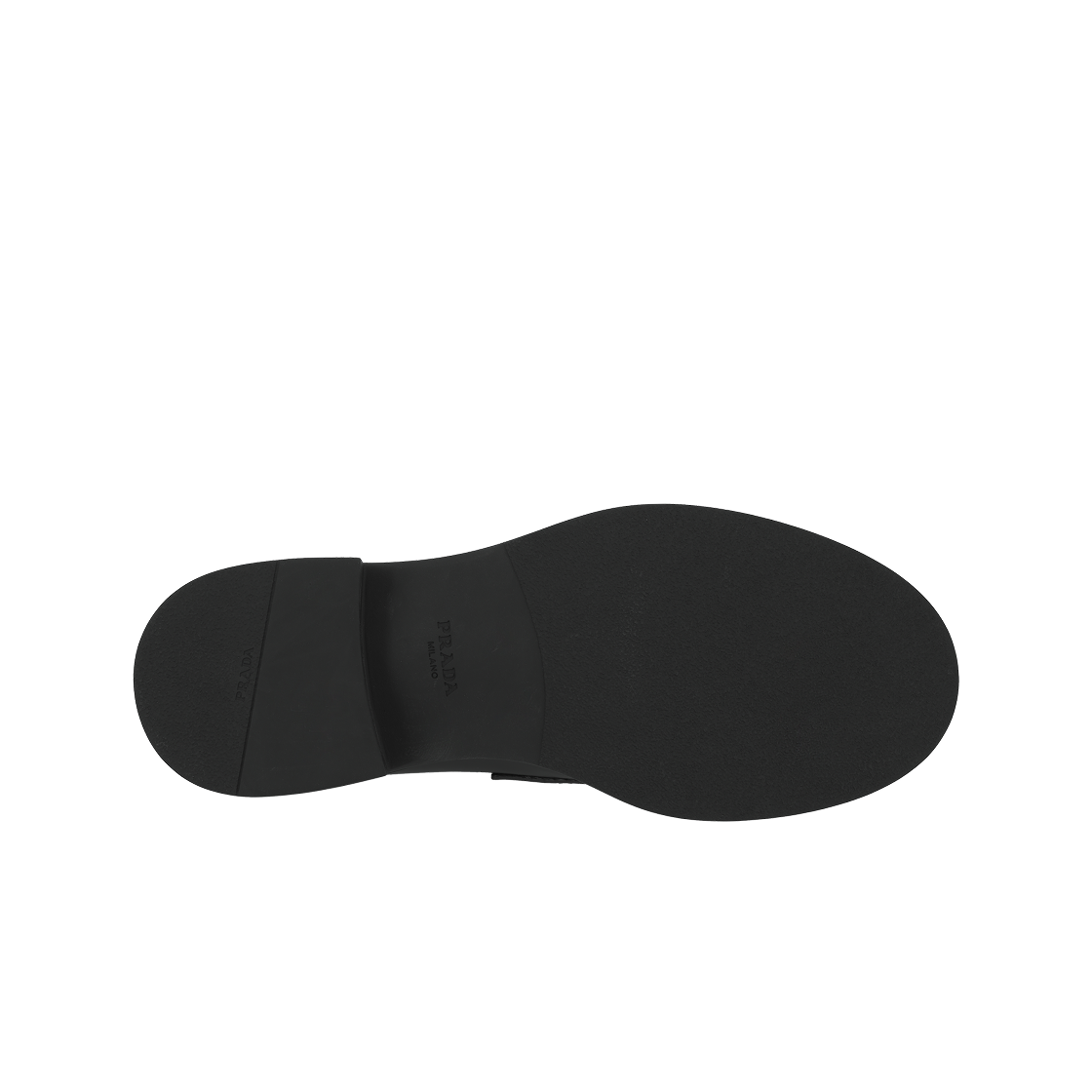 프라다 초콜릿 브러쉬드 레더 로퍼 블랙(Prada Chocolate Brushed Leather Loafers Black) - 2
